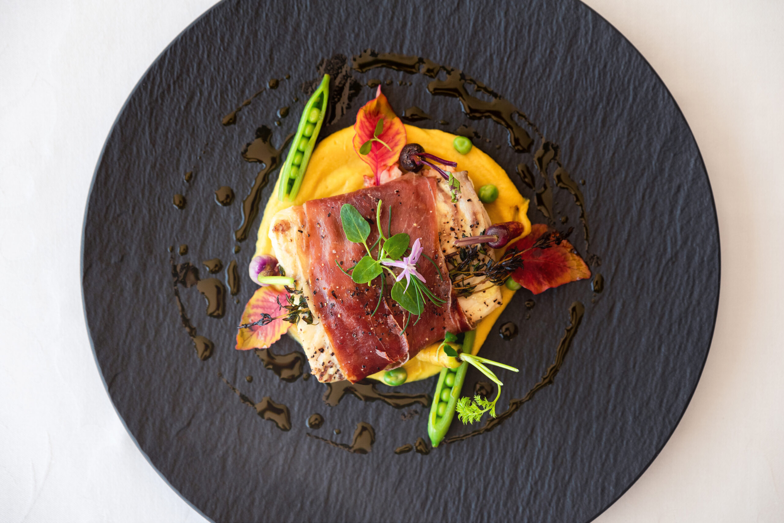 PROSCIUTTO WRAPPED ALASKAN HALIBUT - Fresh Origins