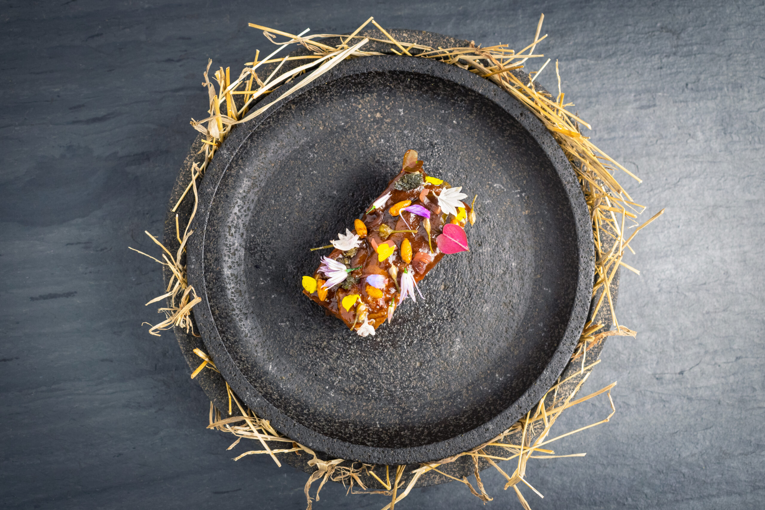 Lamb Baharat with Fermented Onion Flower - Fresh Origins