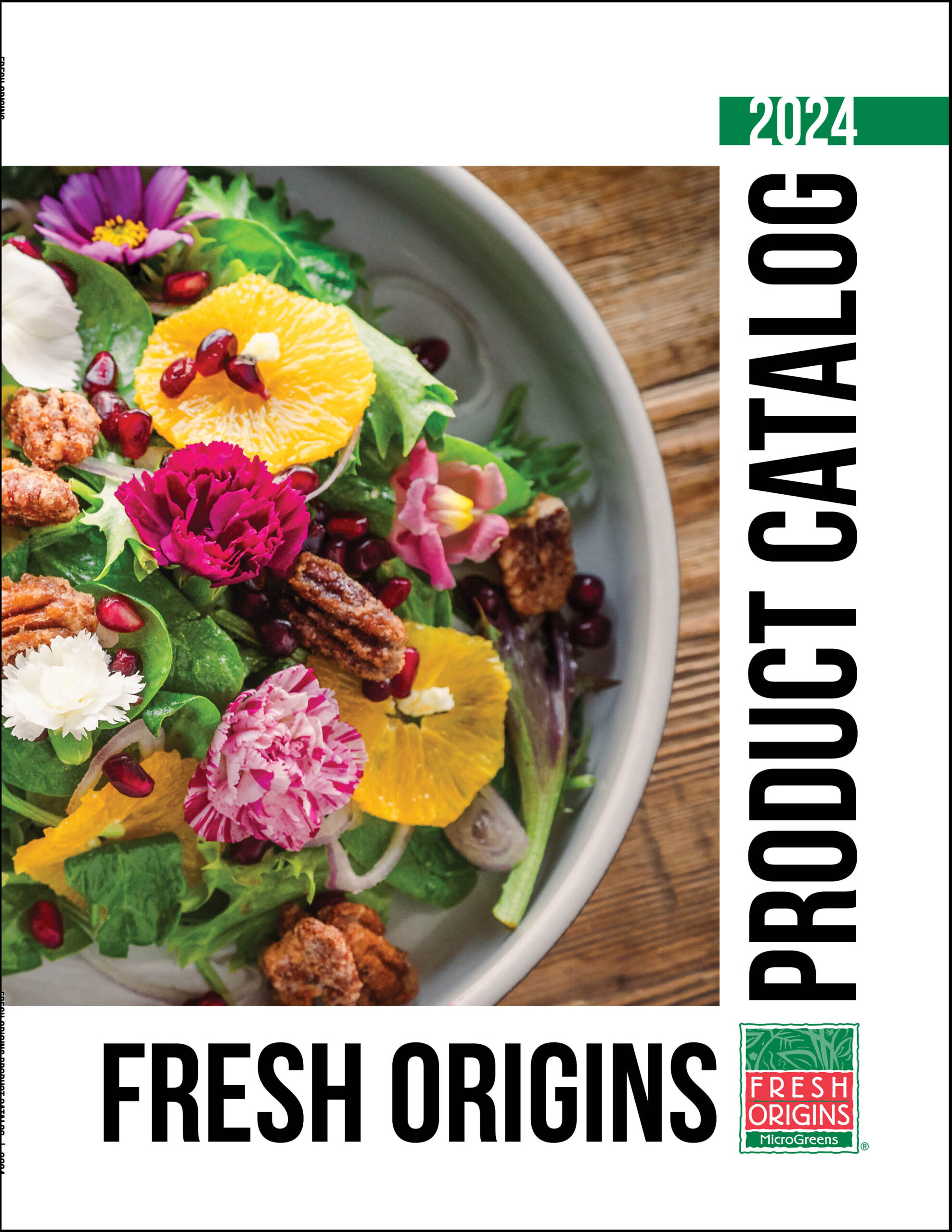 Fresh Origins Catalog 2024 Spring Cover 2